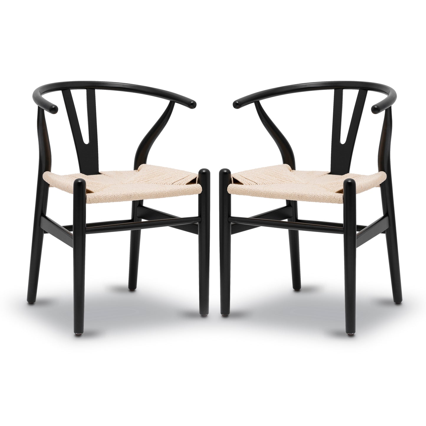 Weave Chair | Black | Set of 2