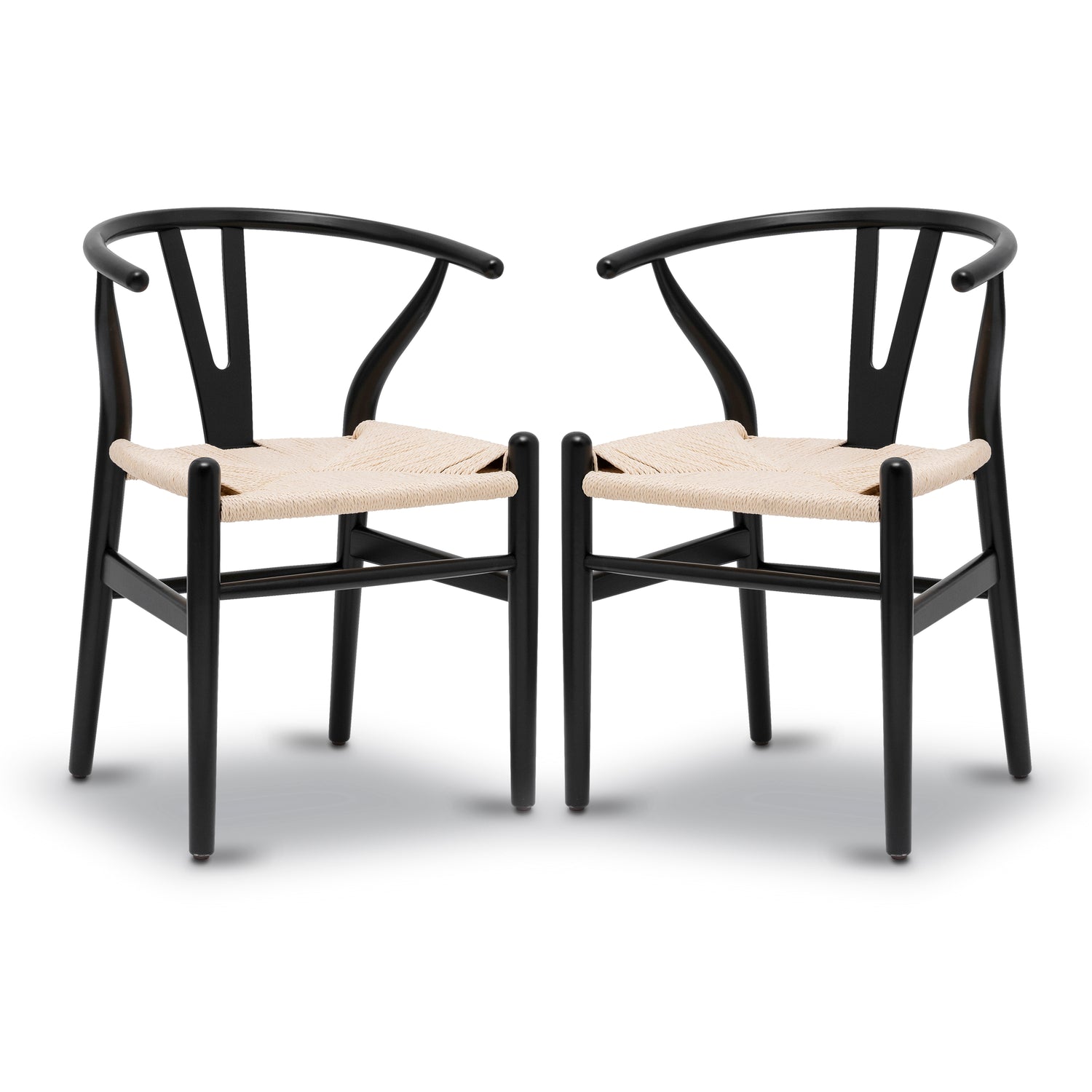 Weave Chair | Black | Set of 2 