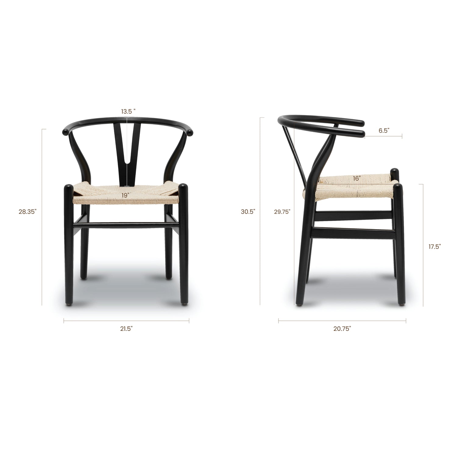 Weave Chair | Black | Single 