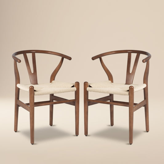 Weave Chair | Walnut | Set of 2