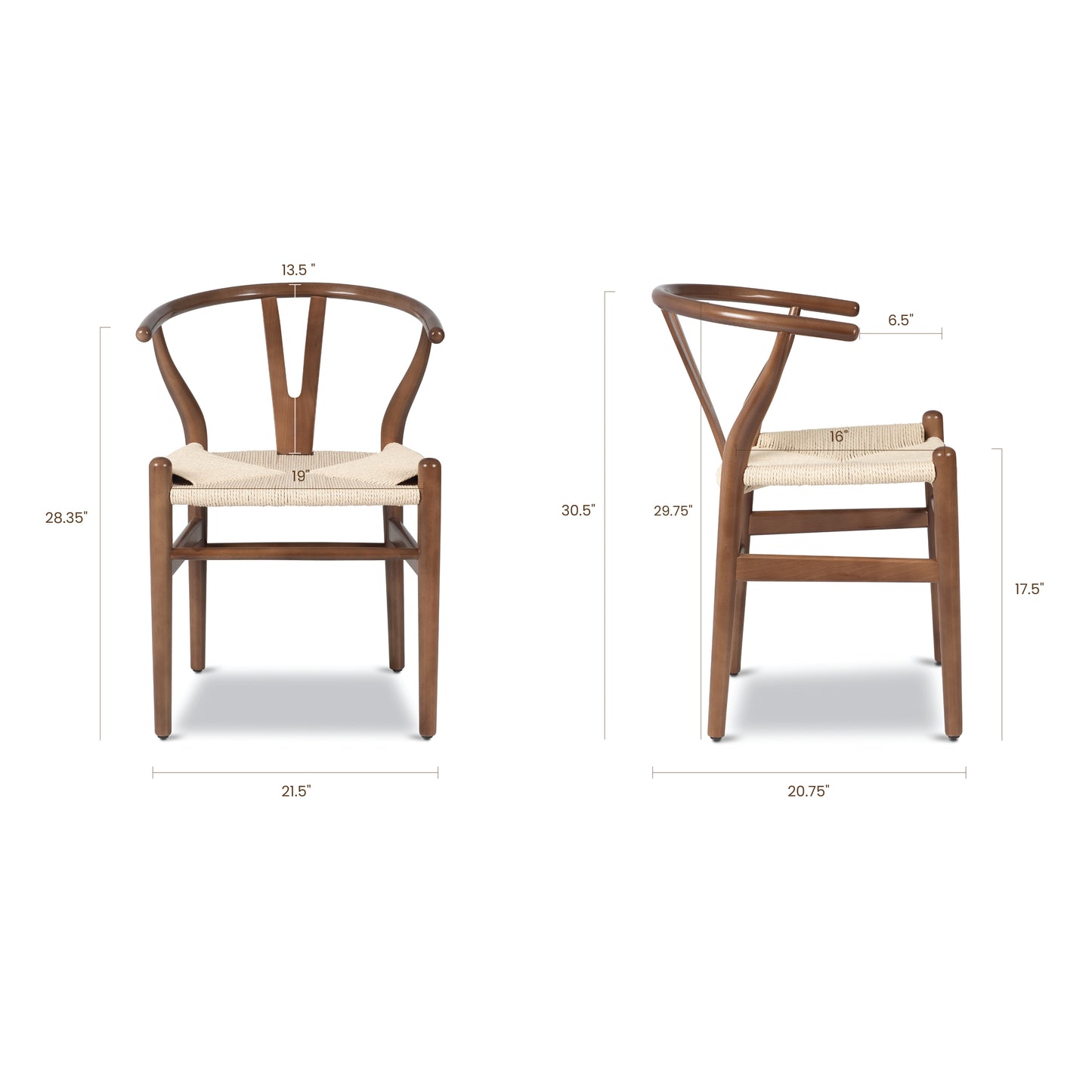 Weave Chair | Walnut | Single