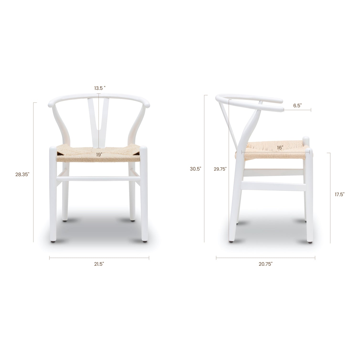Weave Chair | White | Single 
