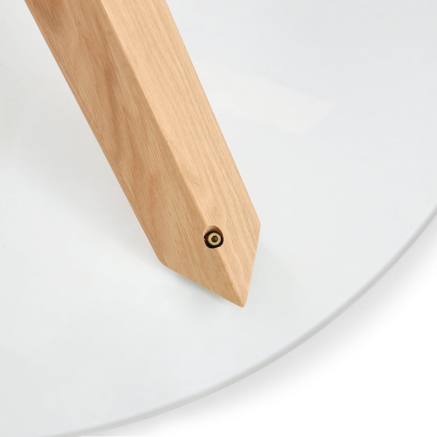 Kennedy Round Dining Table (37.4") | Natural