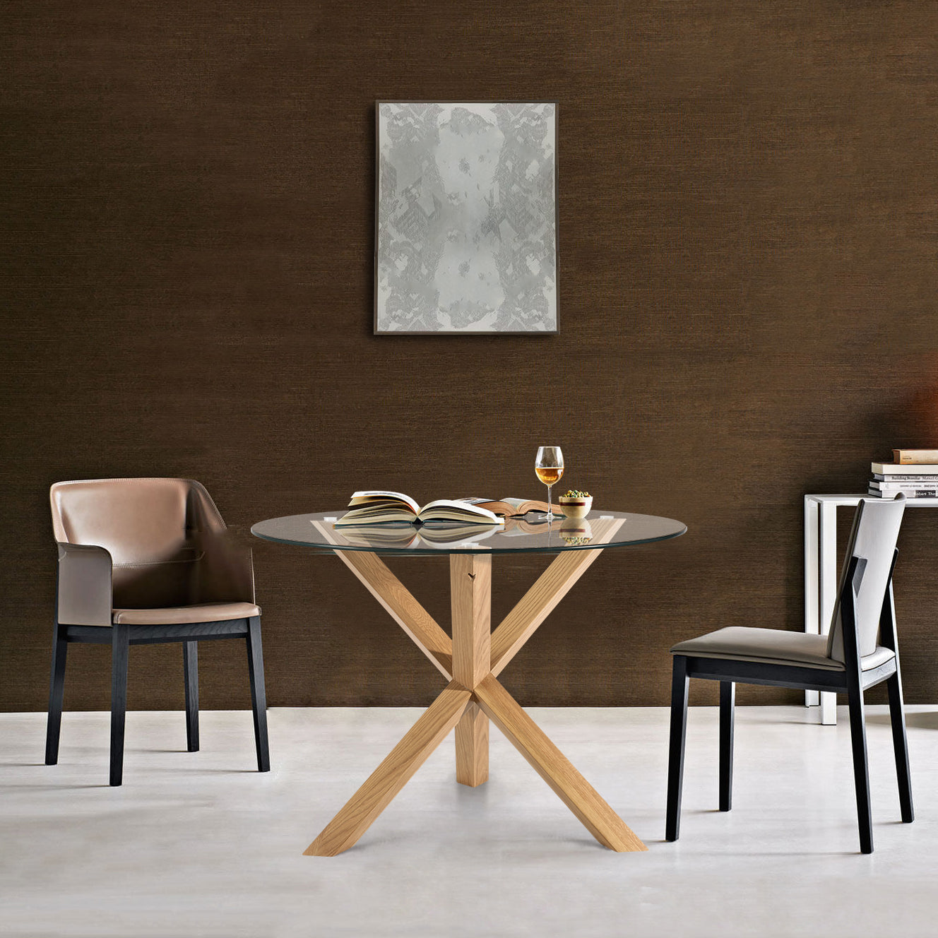 Kennedy Round Dining Table (37.4
