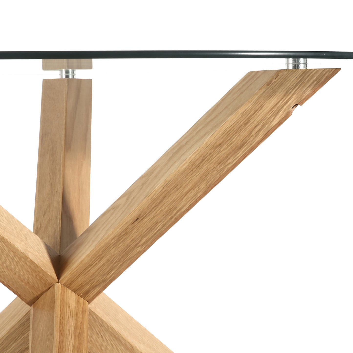 Kennedy Round Dining Table (48") | Natural