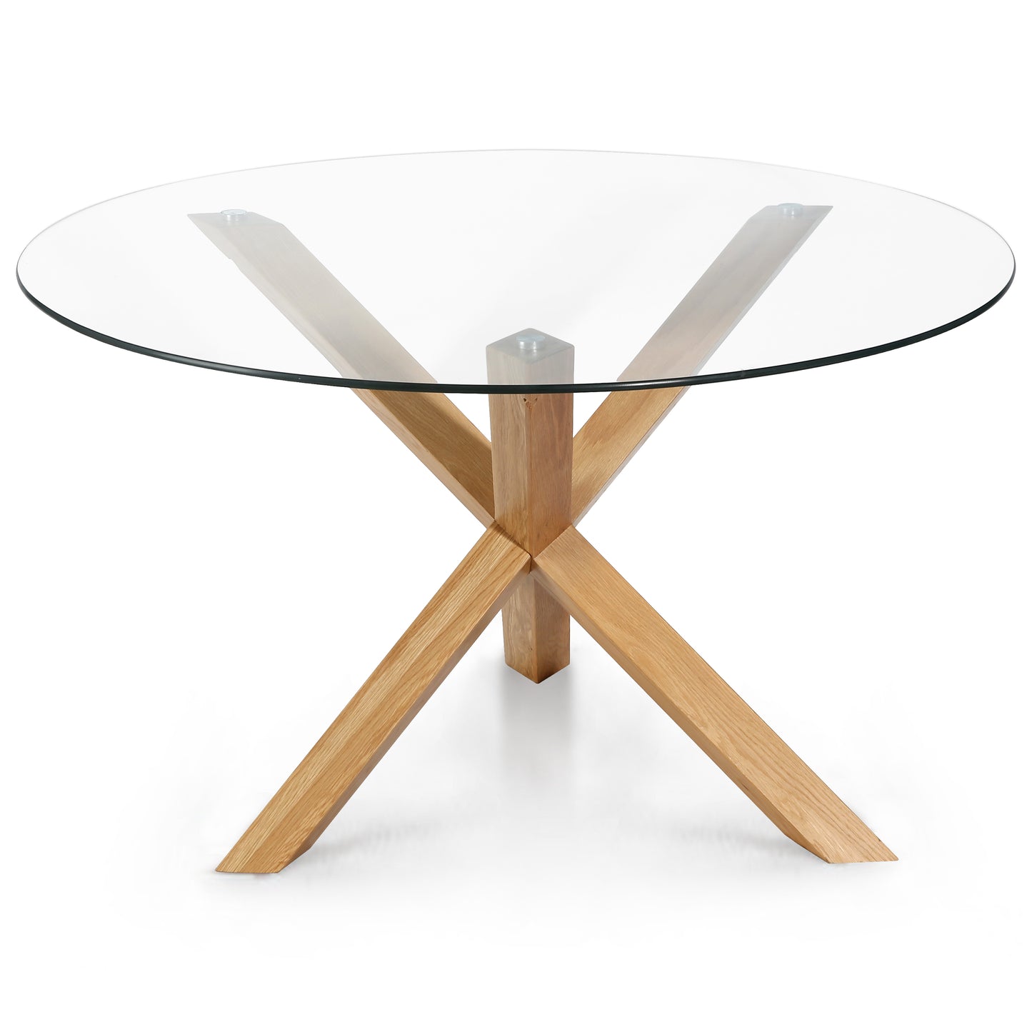 Kennedy Round Dining Table (48") | Natural