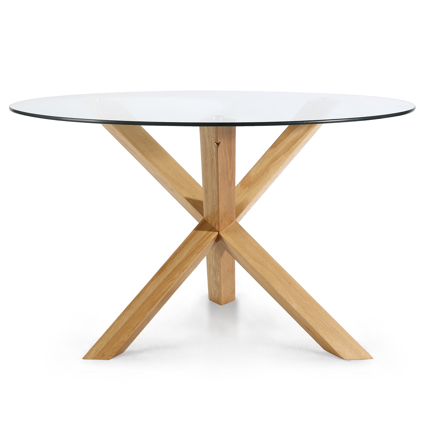 Kennedy Round Dining Table (48") | Natural