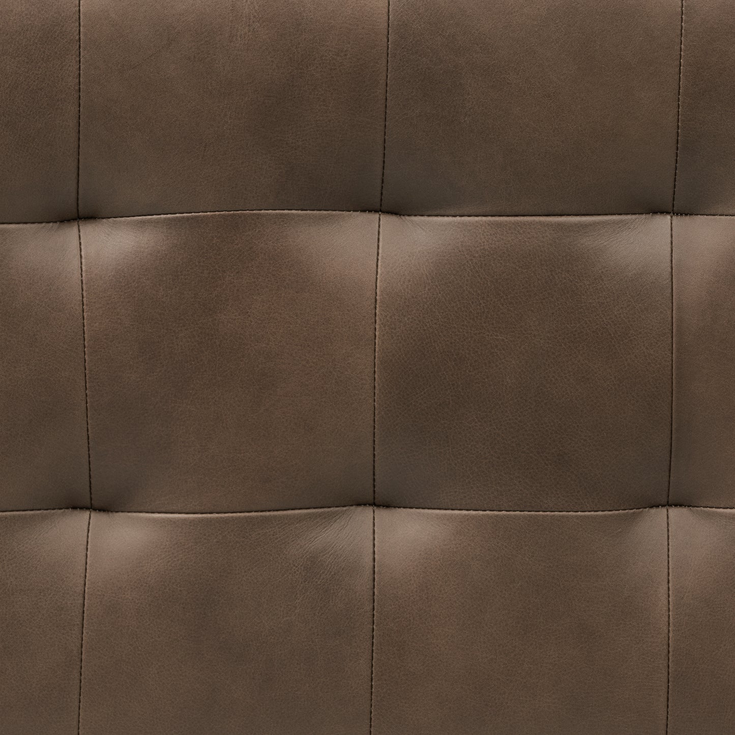 Luca Leather Bench | Cocoa Brown