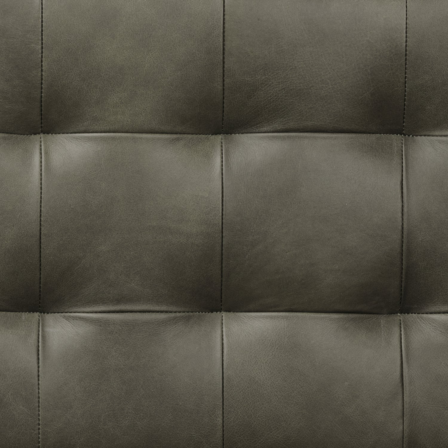 Luca Leather Bench | Olivine Green 