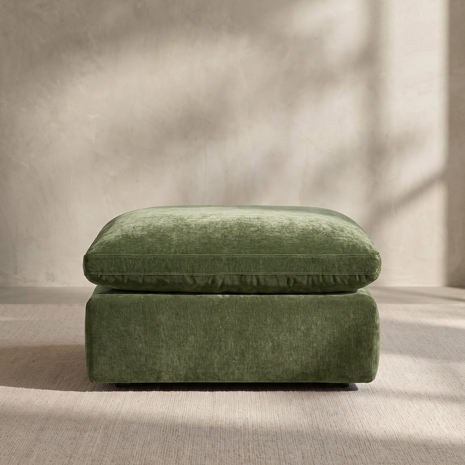 Aspen Ottoman | Sagano Green lifestyle_image