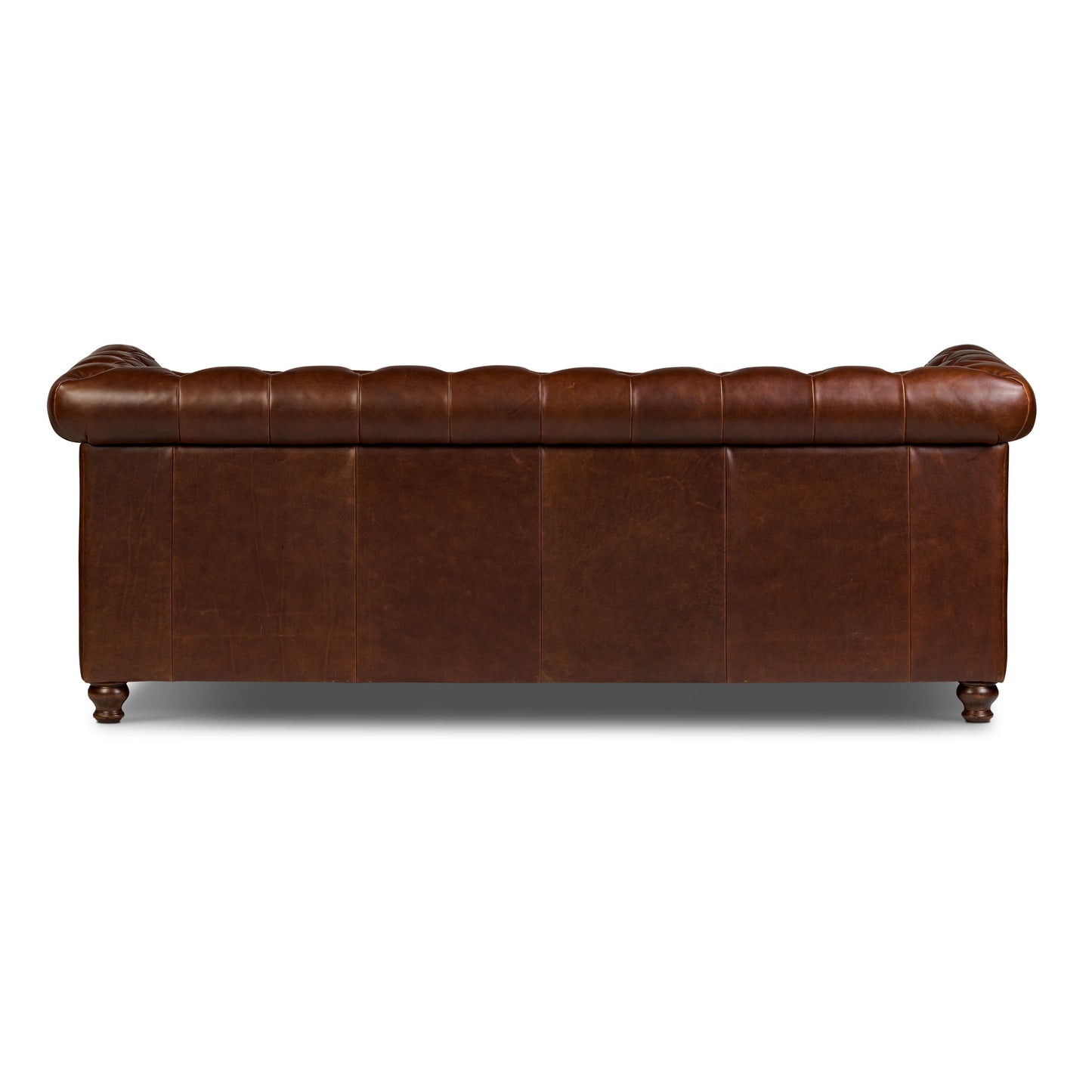 Lyon 87.4" Leather Sofa | Oscuro Brown