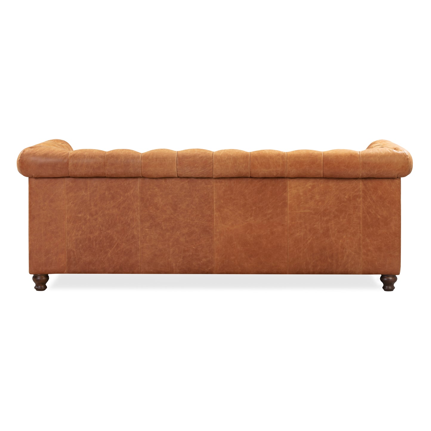 Lyon 87.4" Leather Sofa | Cognac Tan