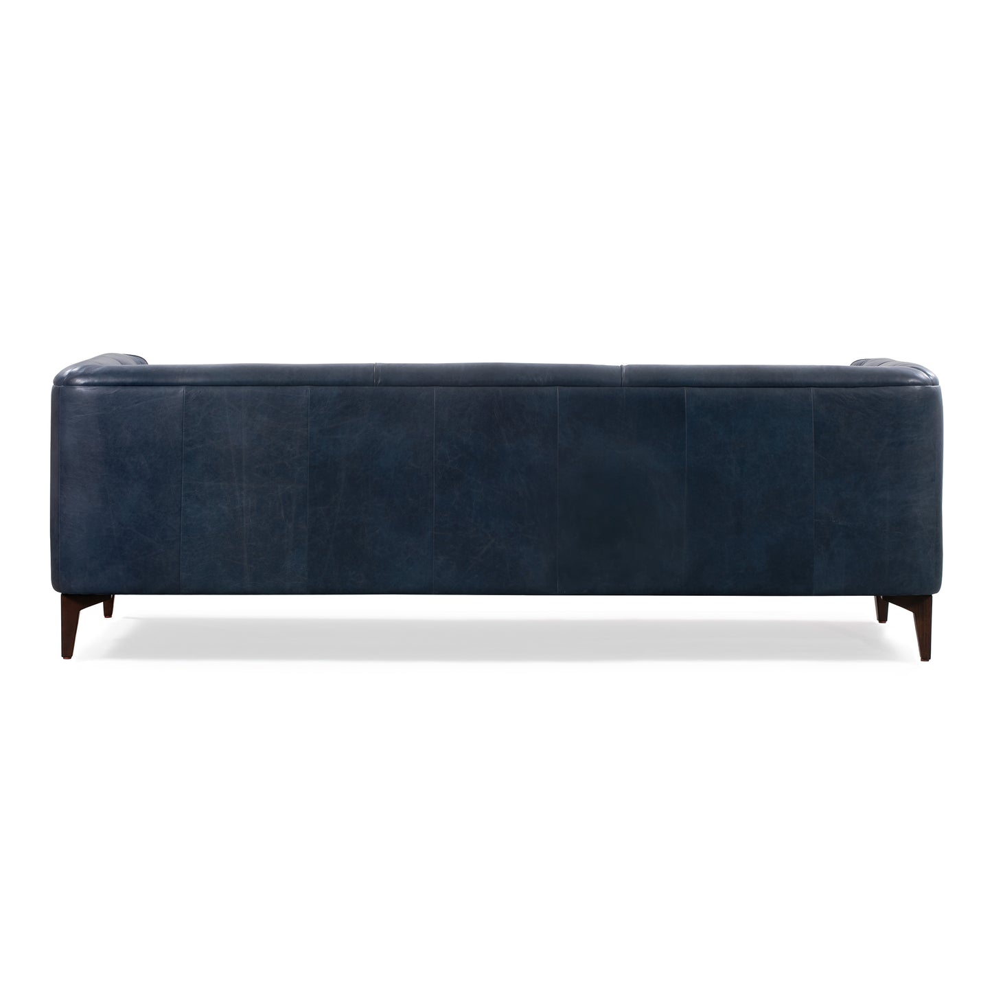 Essex 89" Leather Sofa | Midnight Blue
