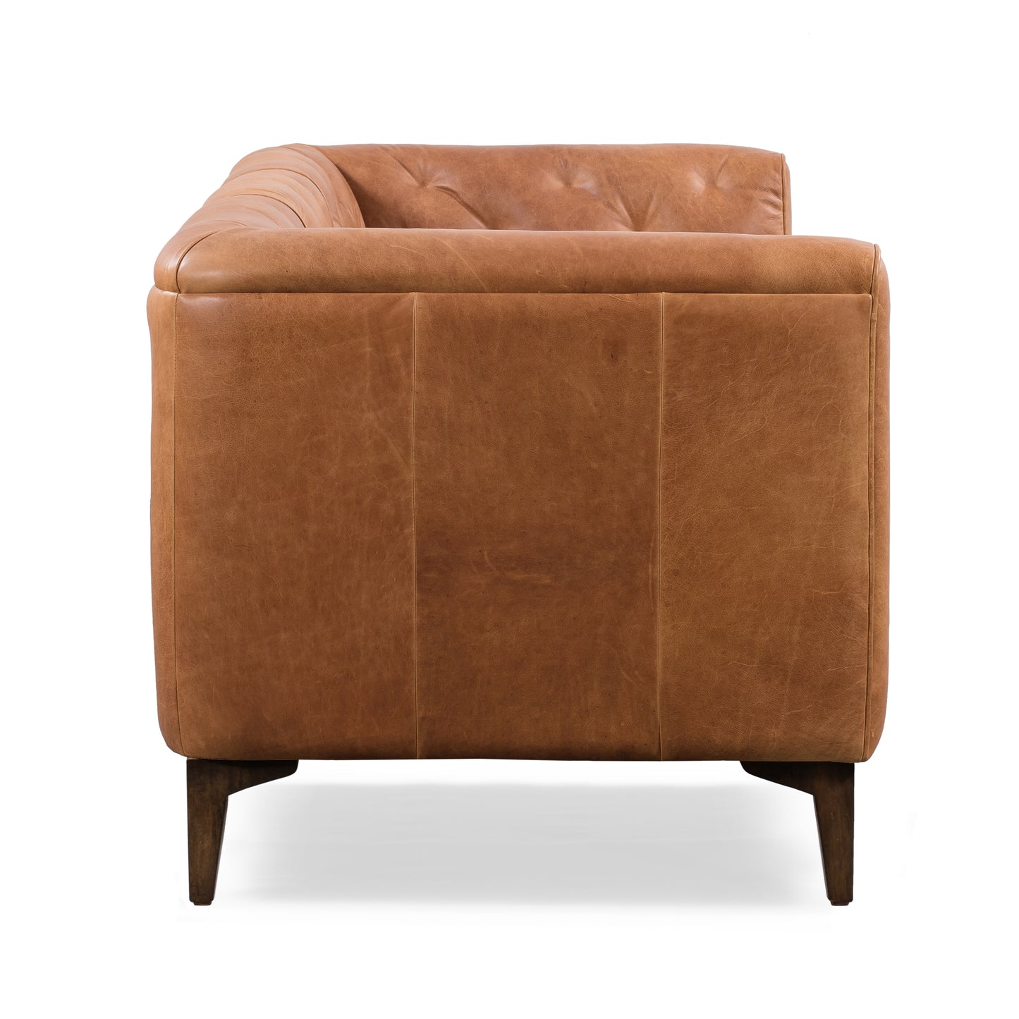 Essex 89" Leather Sofa | Cognac Tan