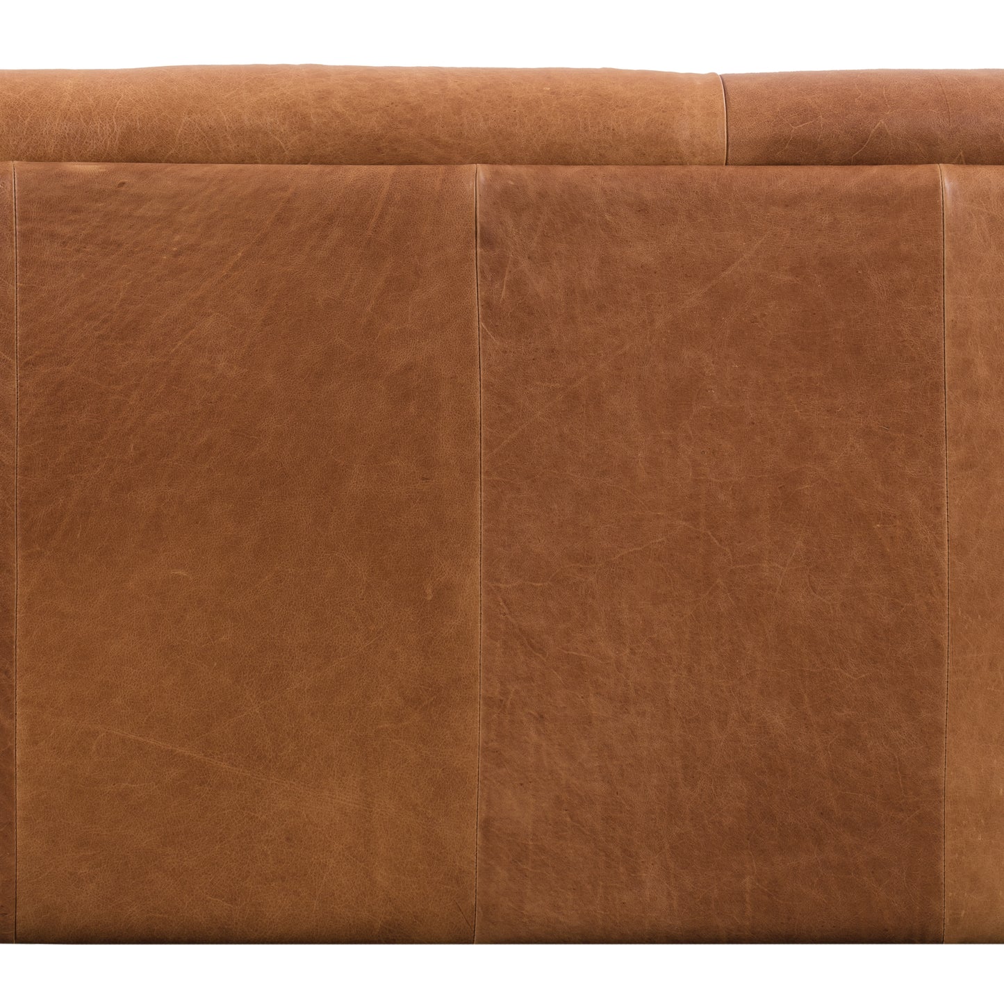 Essex 89" Leather Sofa | Cognac Tan
