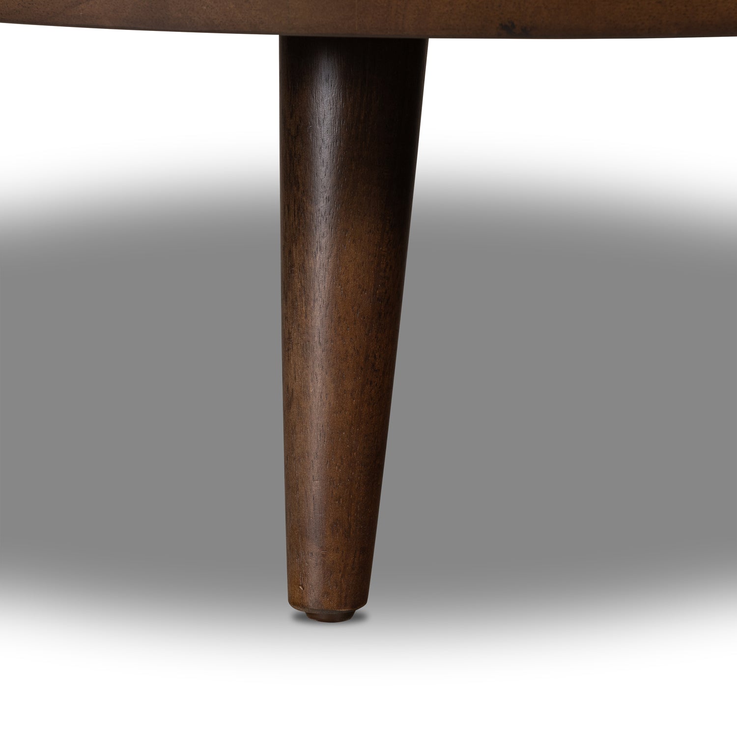 Gio Leather Ottoman | Cocoa Brown 