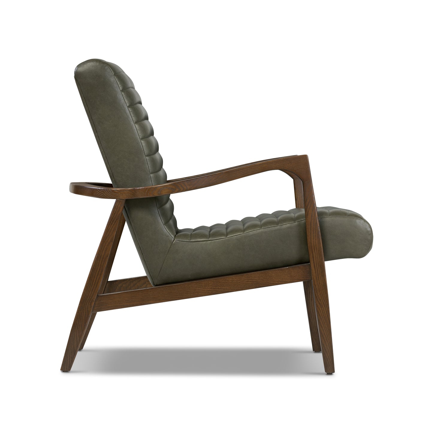 Rowan Leather Lounge Chair | Olivine Green | Set of 2