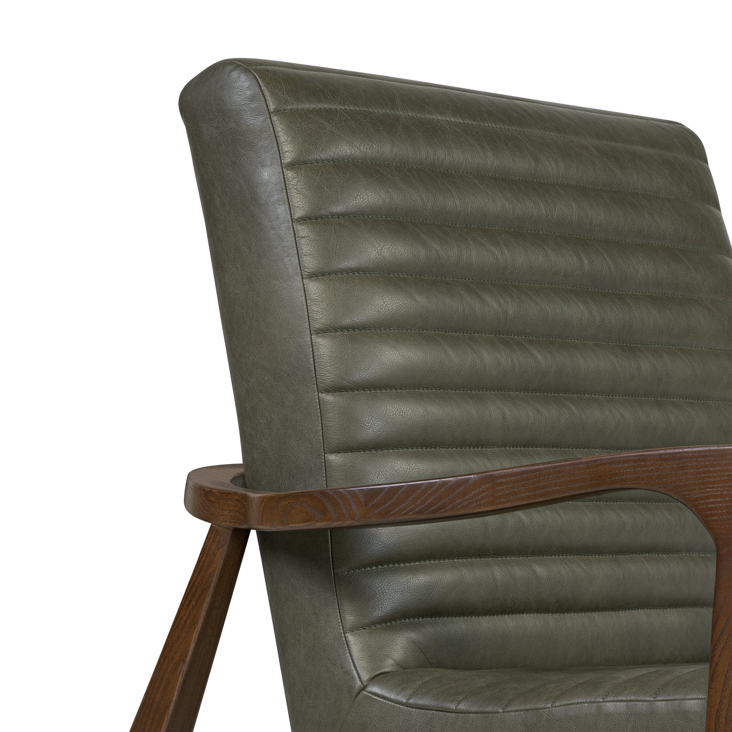Rowan Leather Lounge Chair | Olivine Green | Set of 2 