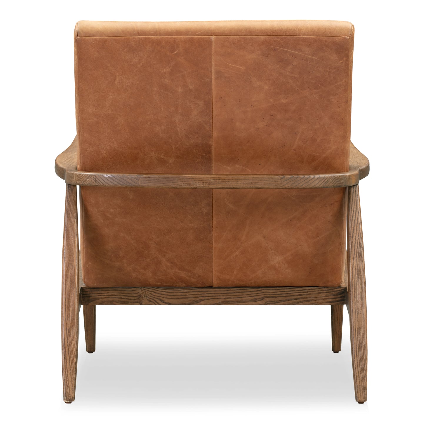 Rowan Leather Lounge Chair | Cognac Tan | Set of 2