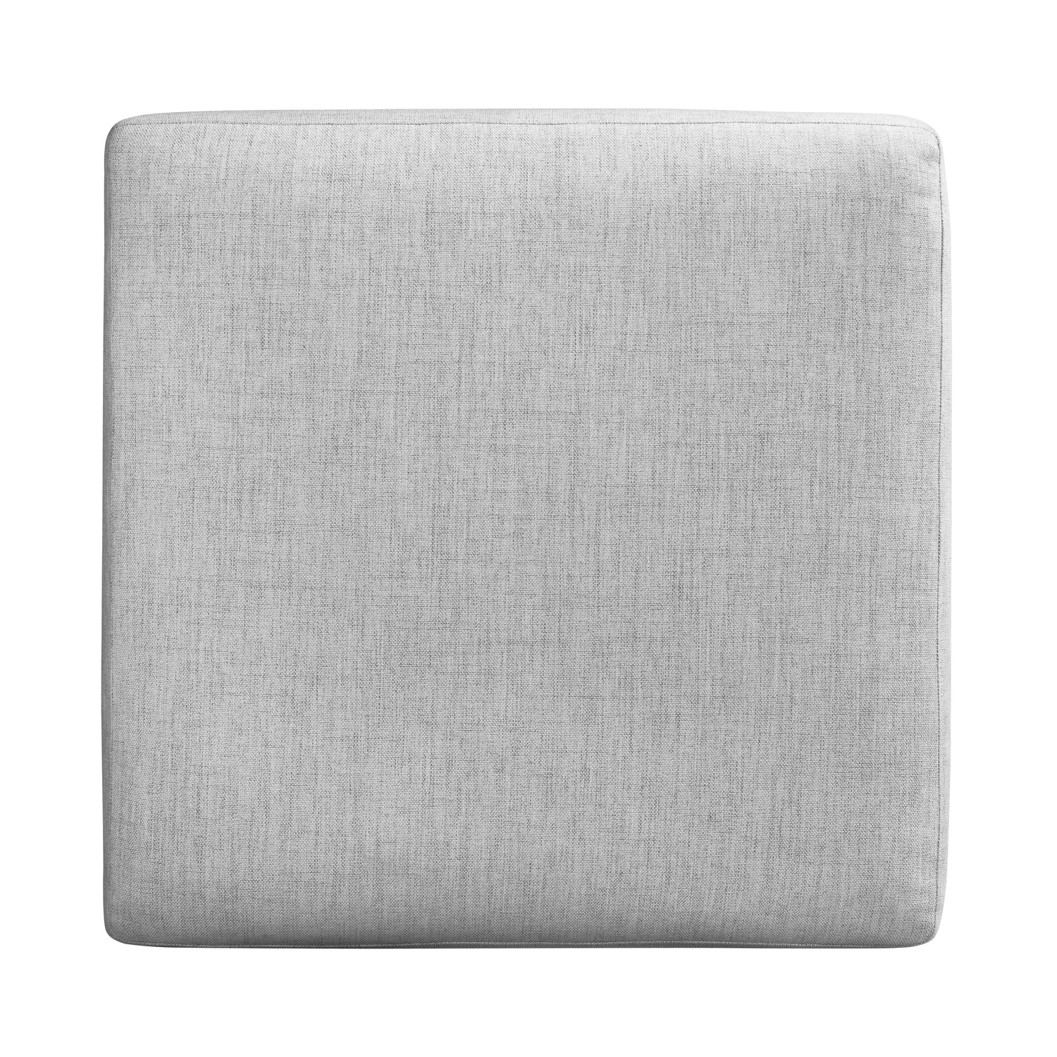 Mateo Fabric Ottoman | Seashell Grey 