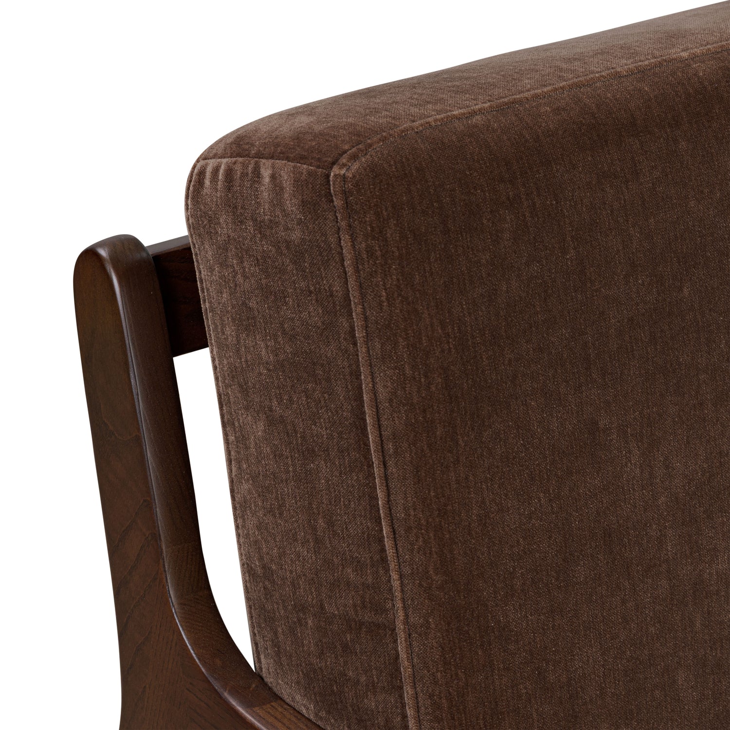 Verity Lounge Chair | Bronzer Brown 