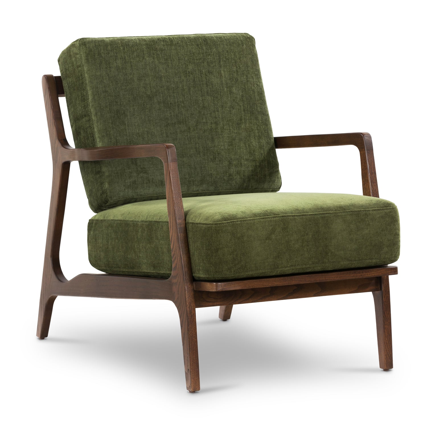 Verity Lounge Chair | Distressed Green 