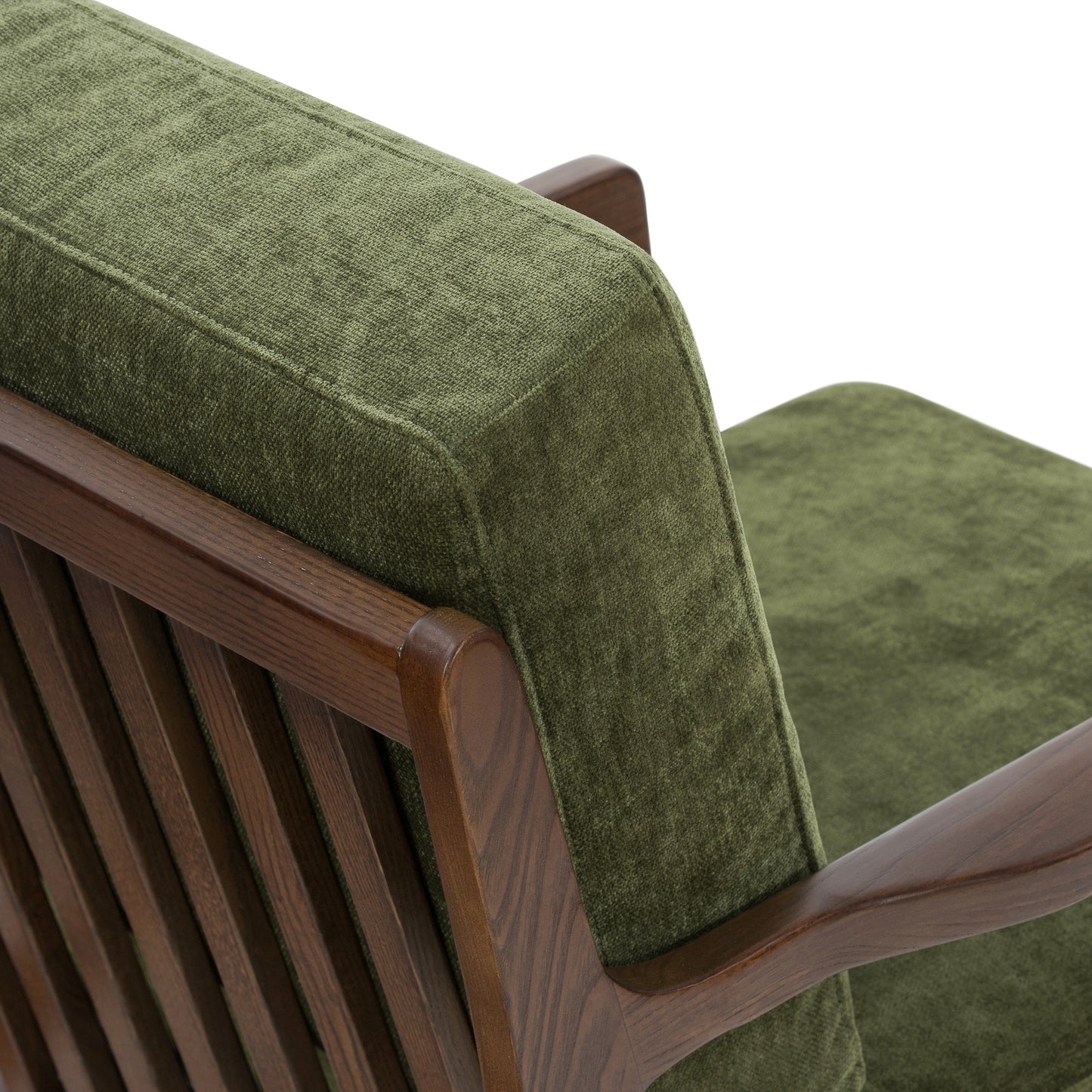 Verity Lounge Chair | Distressed Green