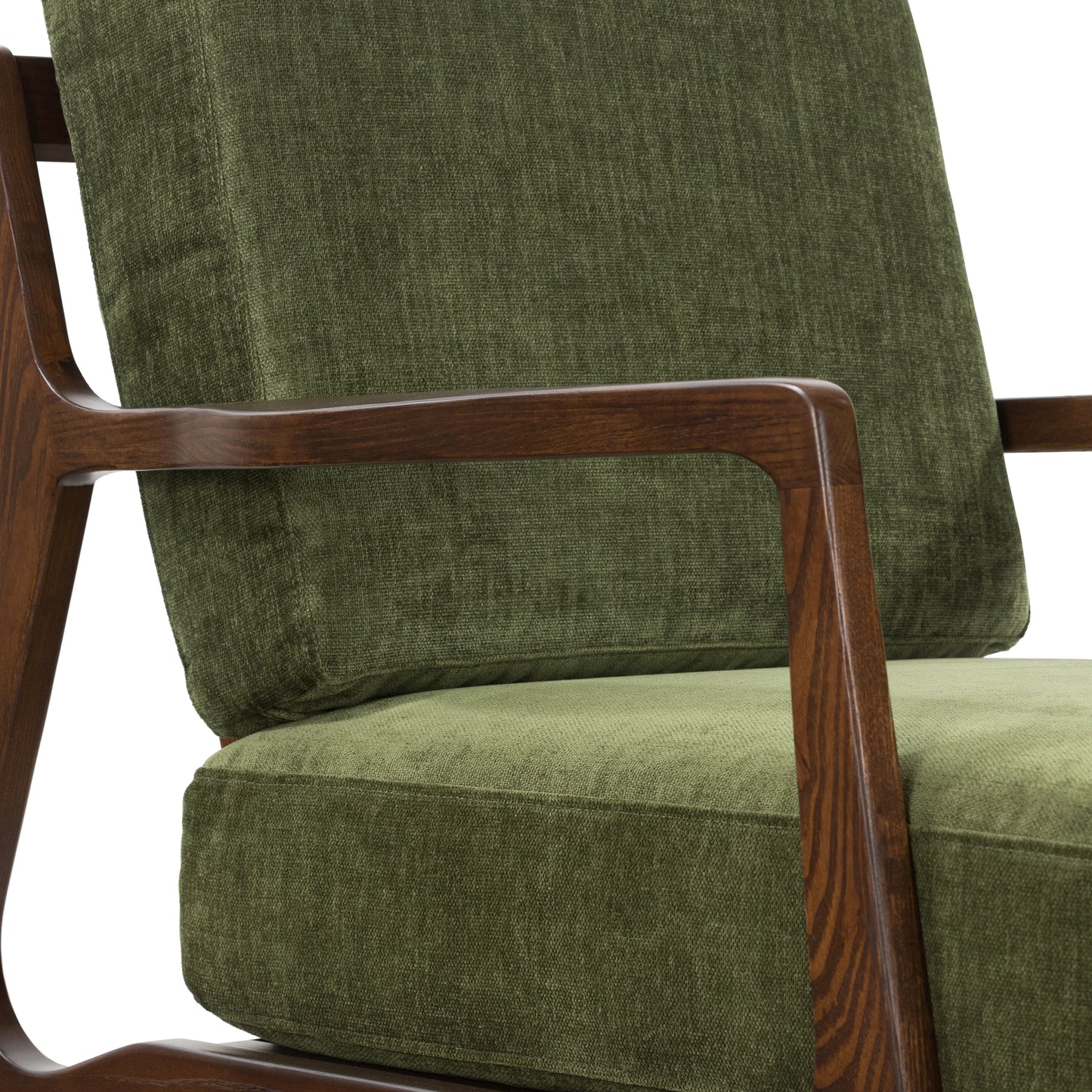 Verity Lounge Chair | Distressed Green