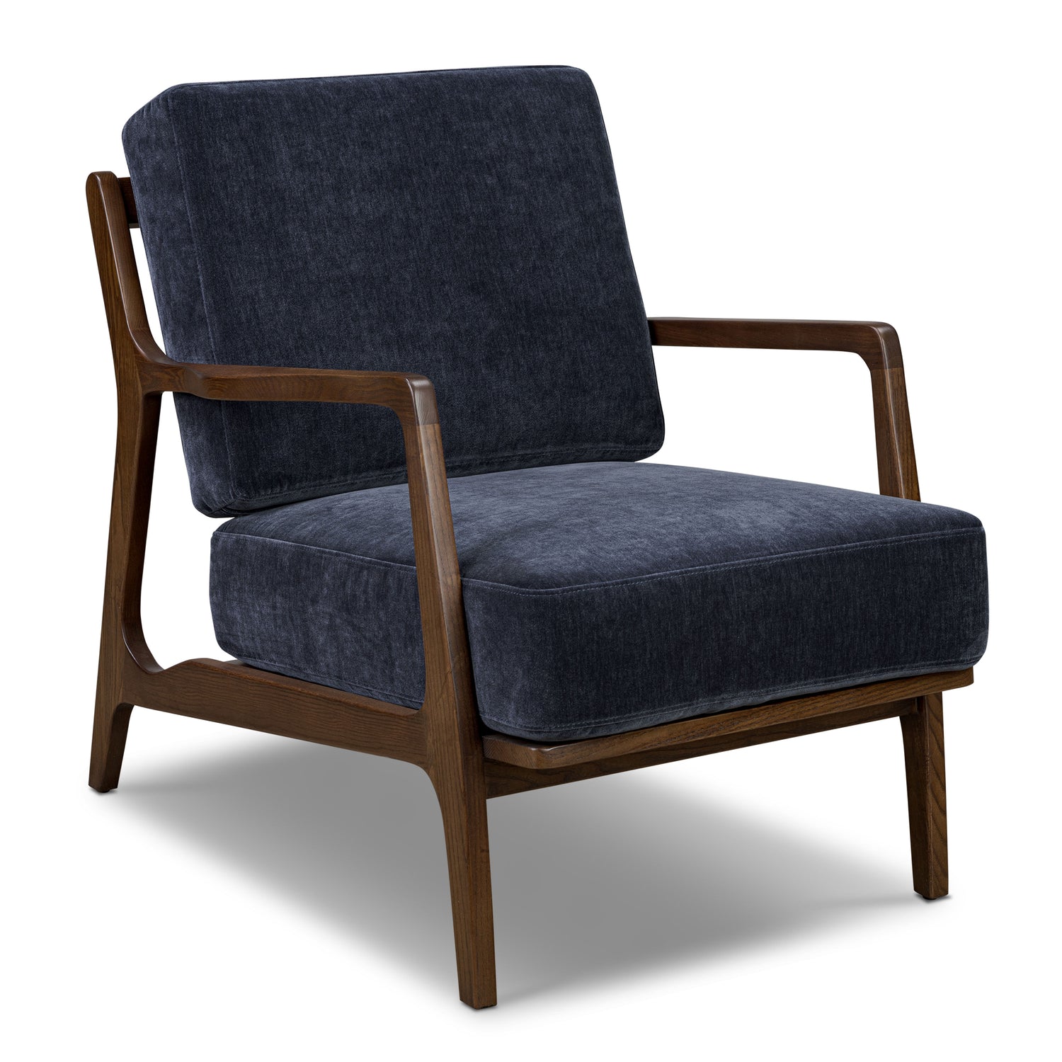 Verity Lounge Chair | Mystic Blue 