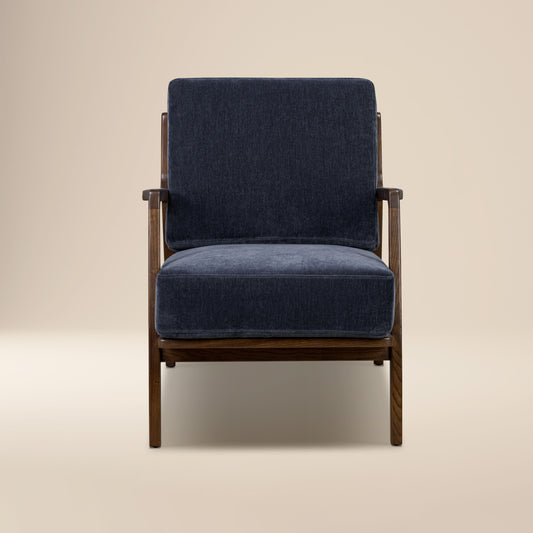 Verity Lounge Chair | Mystic Blue