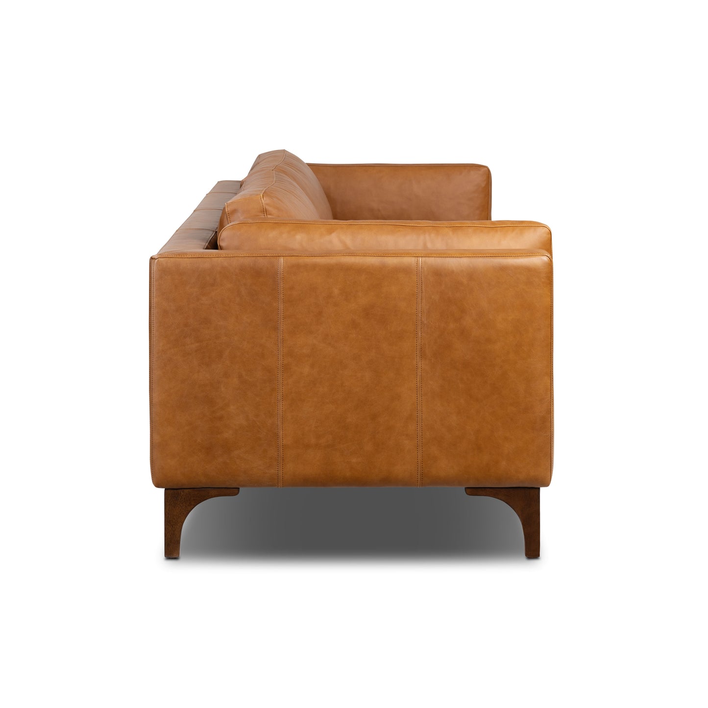 Argan 93" Leather Sofa | Cognac Tan