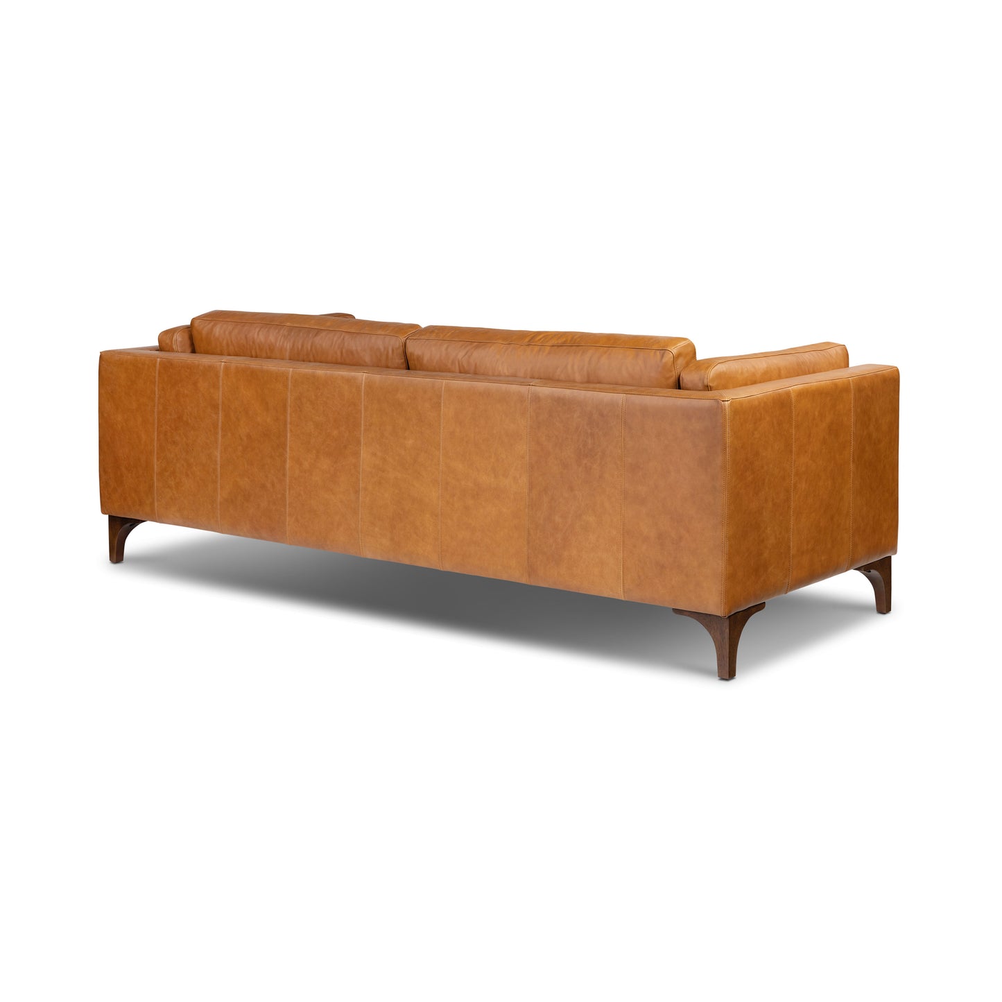 Argan 93" Leather Sofa | Cognac Tan