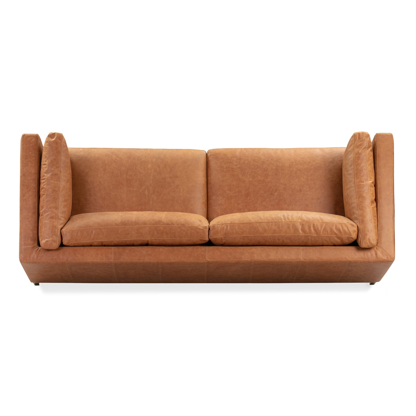 Argan 93" Leather Sofa | Cognac Tan
