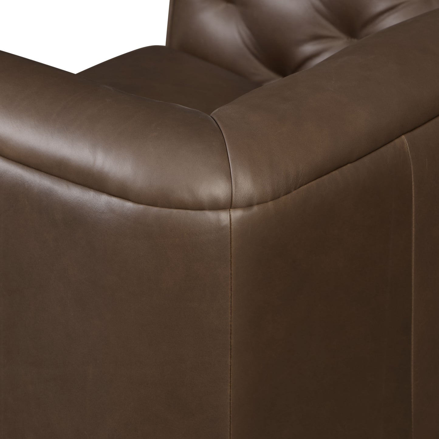 Essex Leather Lounge Chair | Cocoa Brown | Set of 2
