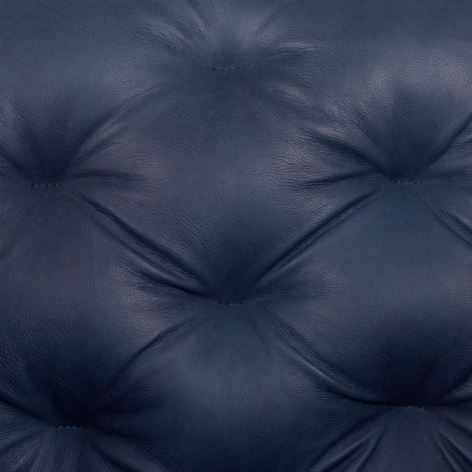 Essex Leather Lounge Chair | Midnight Blue | Set of 2 