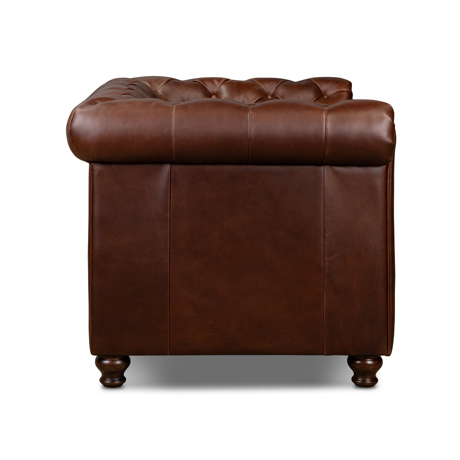 Lyon Leather Lounge Chair | Oscuro Brown | Set of 2 
