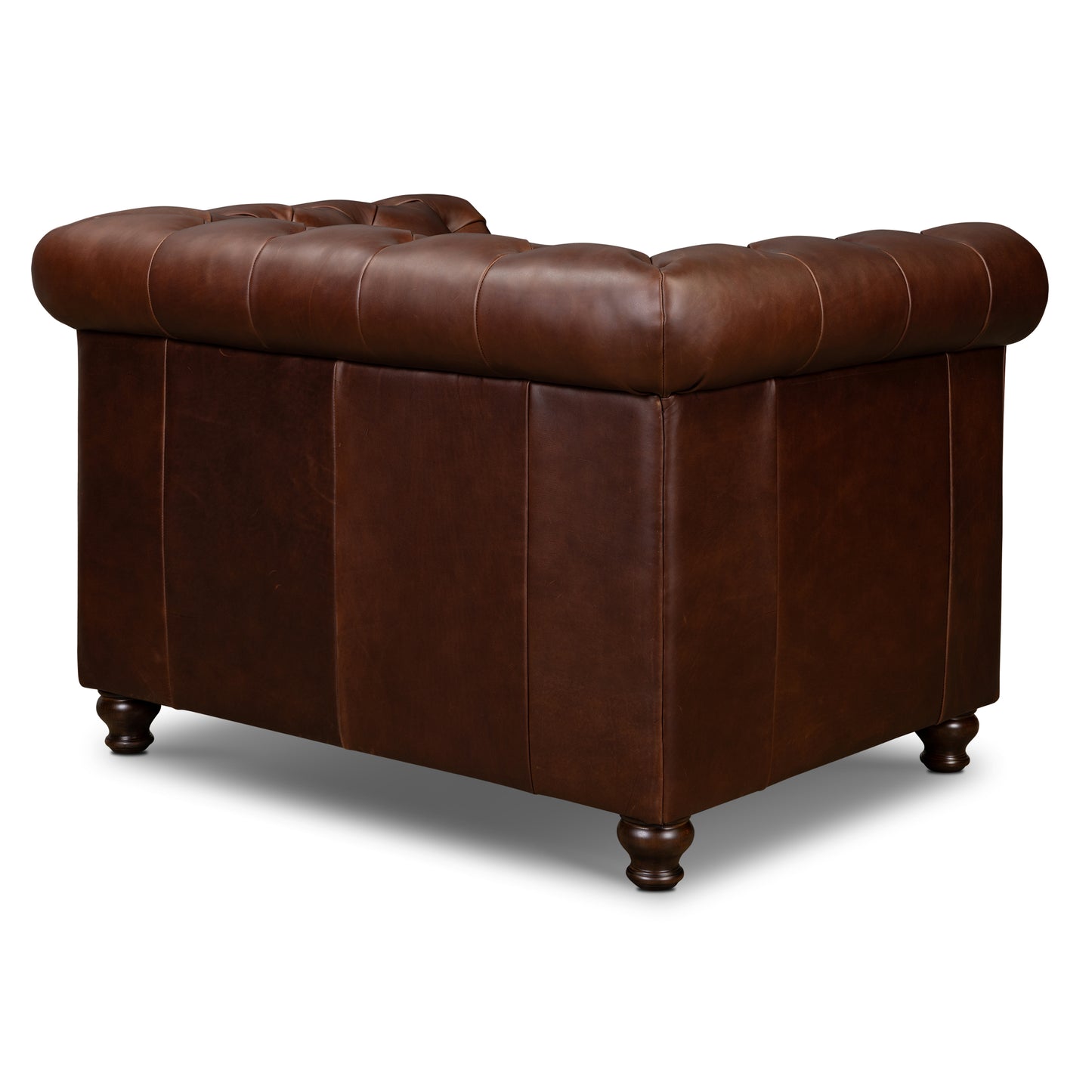 Lyon Leather Lounge Chair | Oscuro Brown | Set of 2