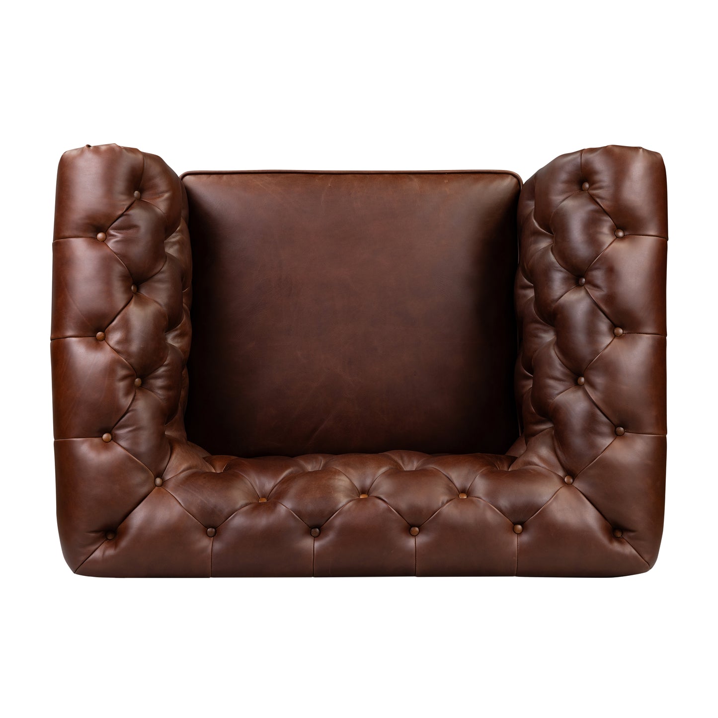 Lyon Leather Lounge Chair | Oscuro Brown | Set of 2