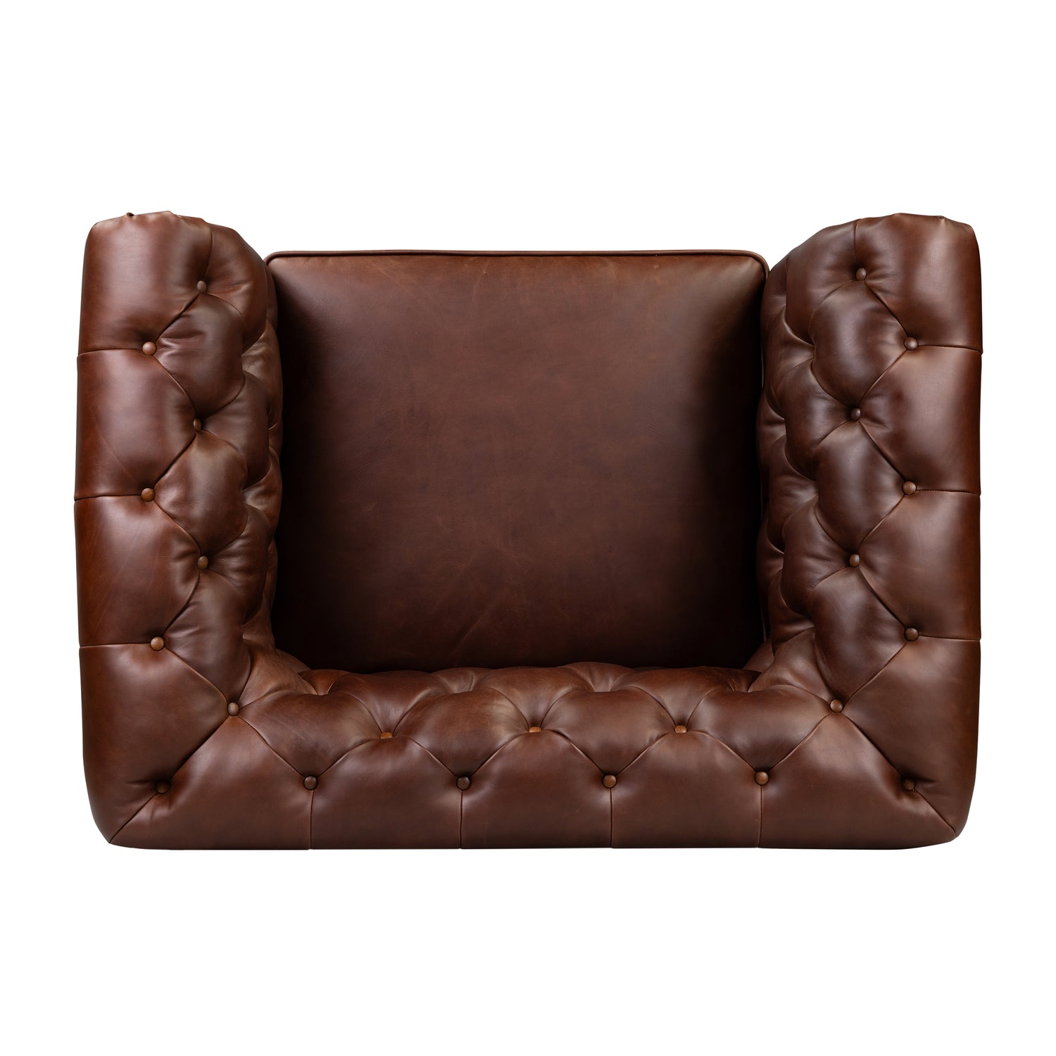 Lyon Leather Lounge Chair | Oscuro Brown | Set of 2 