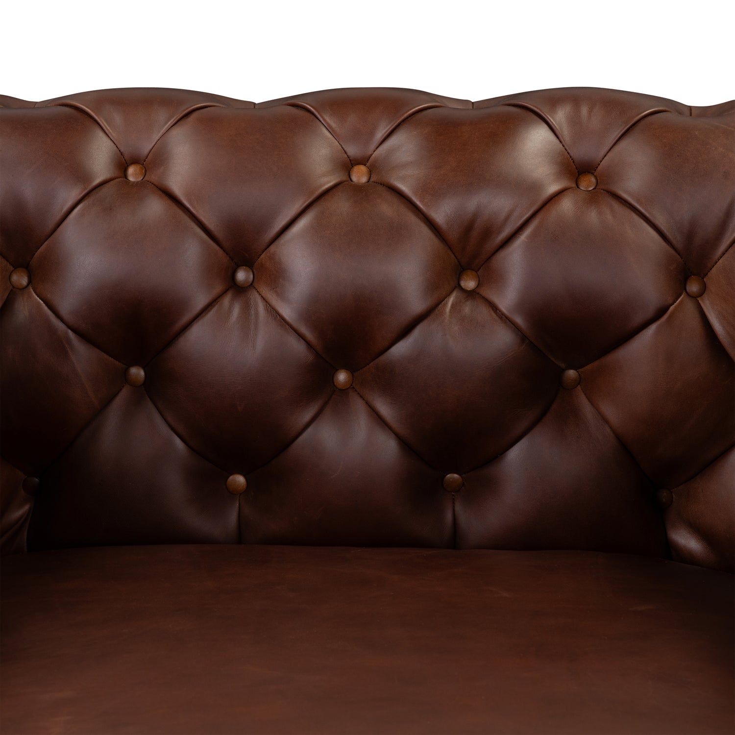 Lyon Leather Lounge Chair | Oscuro Brown | Single 