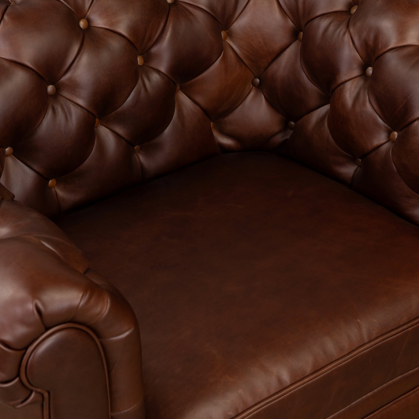 Lyon Leather Lounge Chair | Oscuro Brown | Set of 2