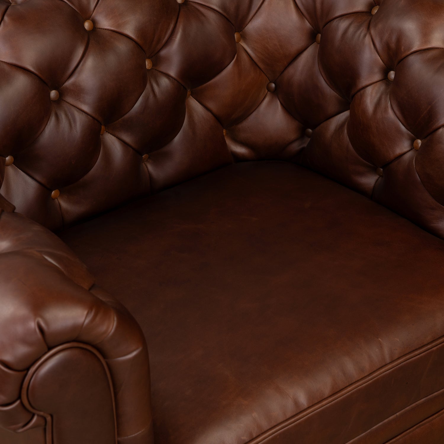 Lyon Leather Lounge Chair | Oscuro Brown | Set of 2 