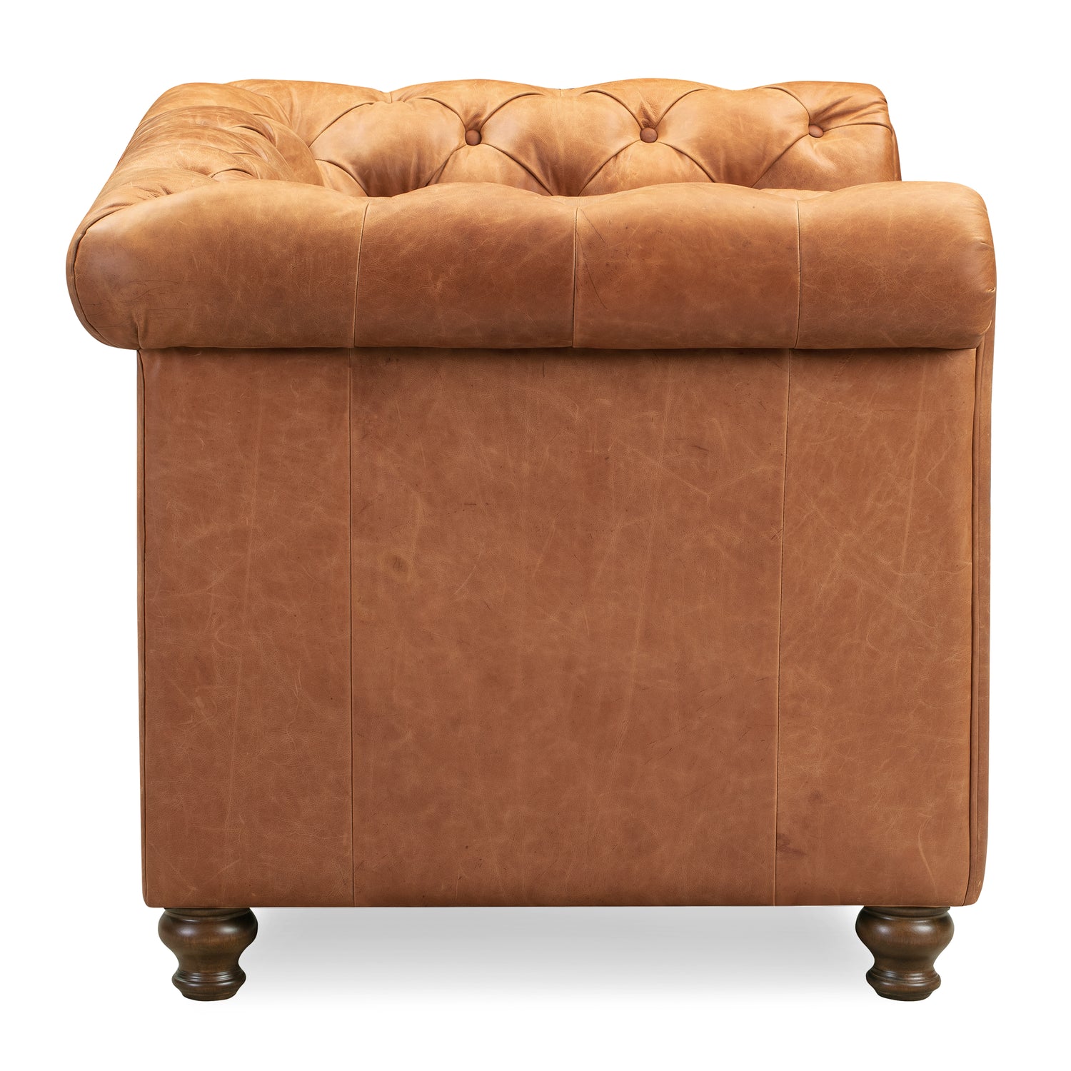 Lyon Leather Lounge Chair | Cognac Tan | Set of 2 