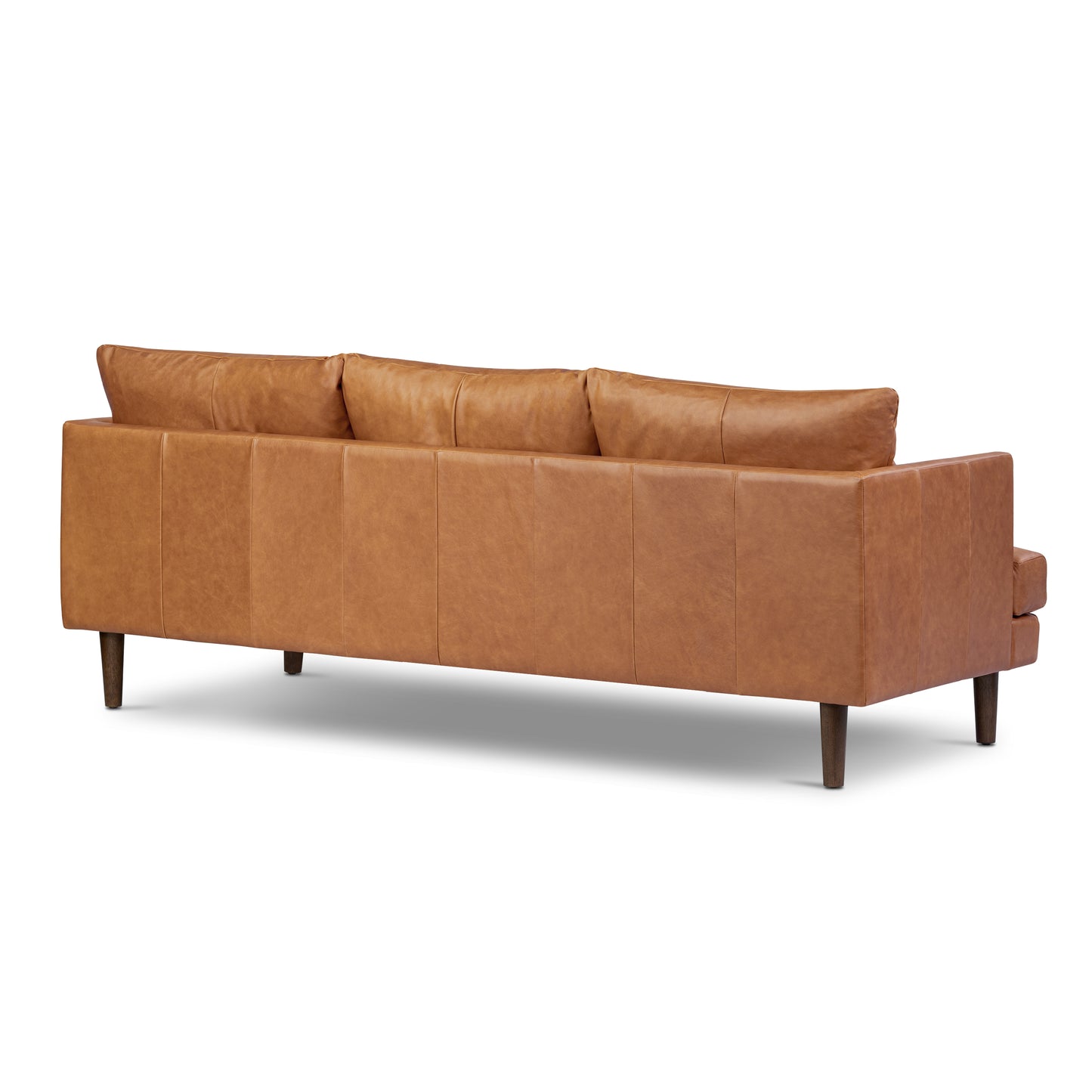 Girona 88" Leather Sofa | Cognac Tan