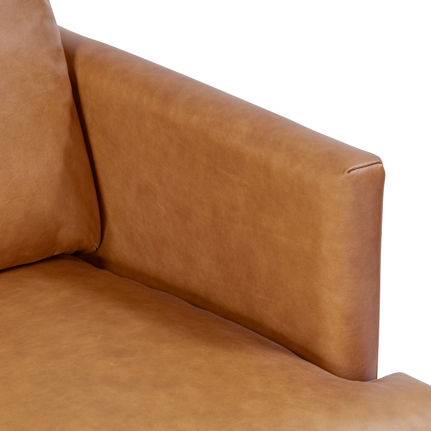 Girona 88" Leather Sofa | Cognac Tan