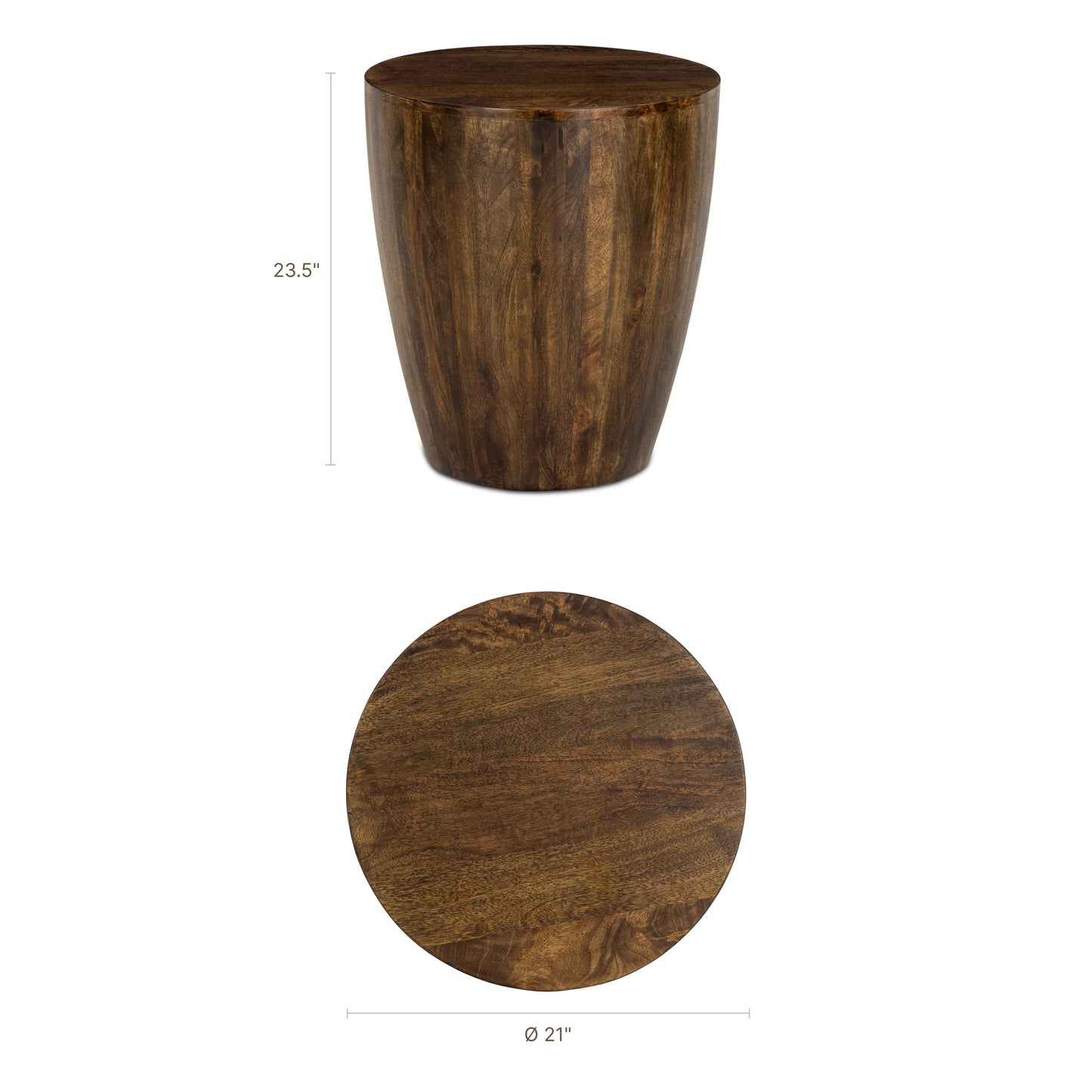 Goa Side Table | Walnut