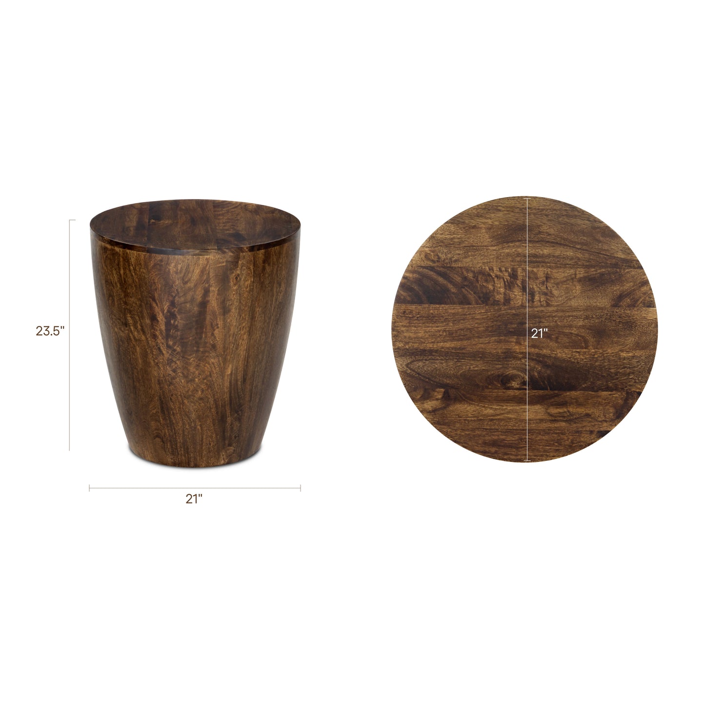 Goa Side Table | Walnut