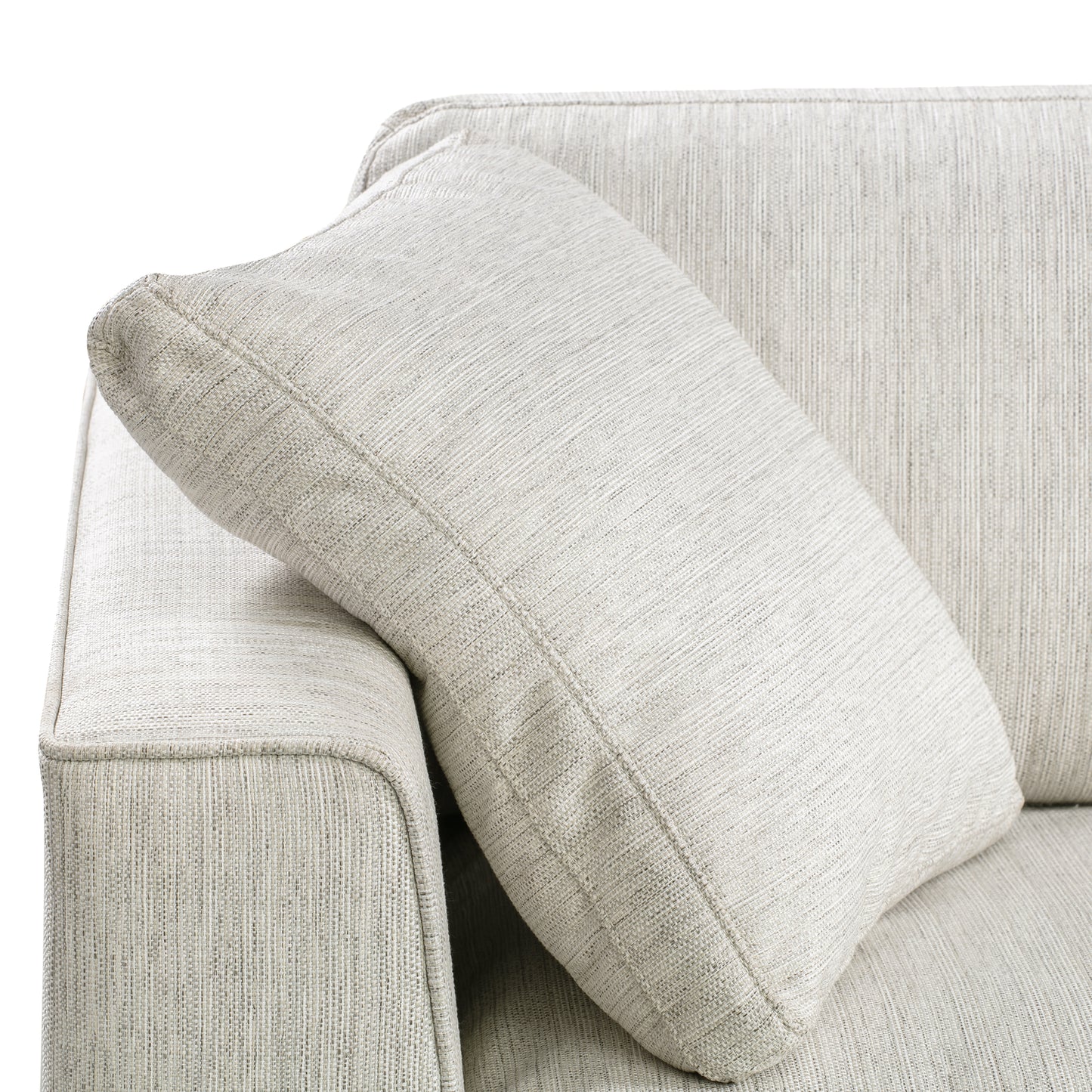 Capri 99" Sofa | Bright Ash