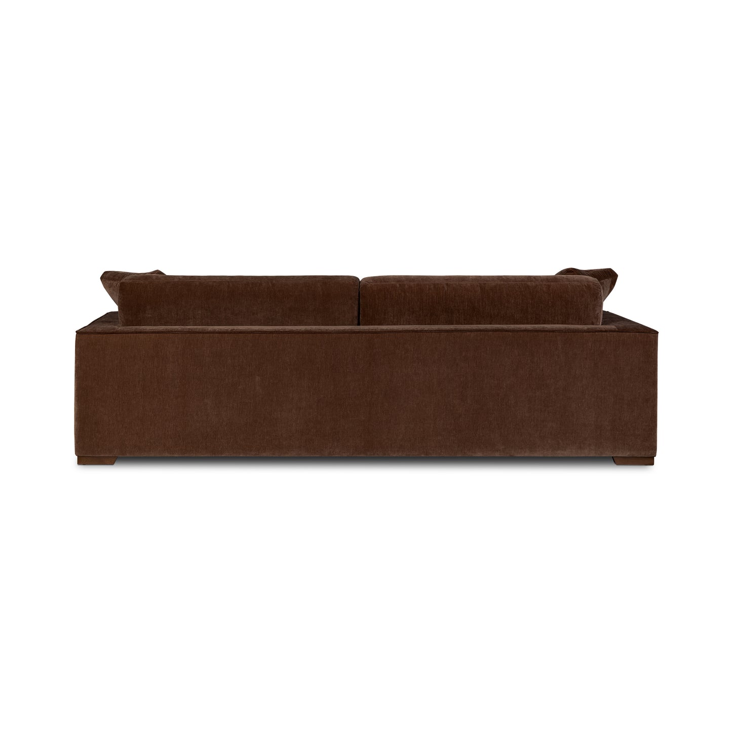 Capri 99" Velvet Sofa | Bronzer Brown