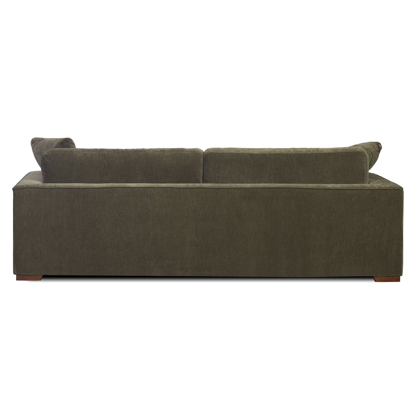 Capri 99" Velvet Sofa | Lume Green